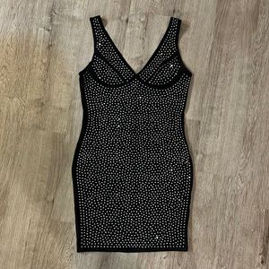Rhinestone Party Dress